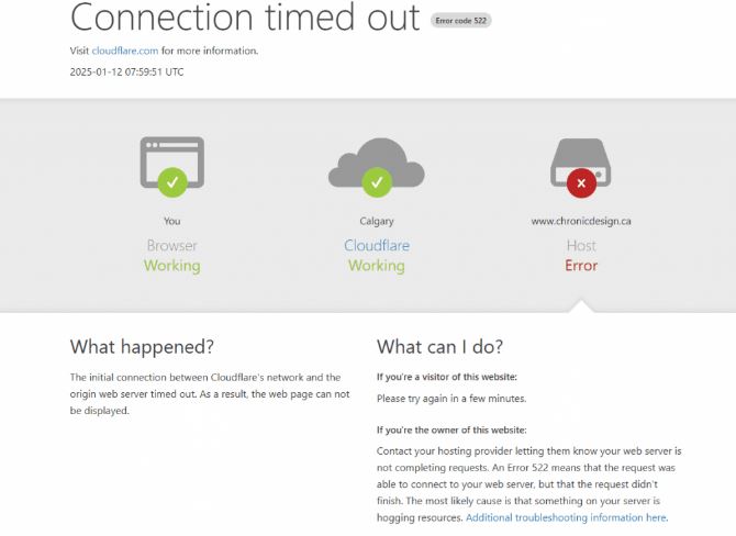 Что такое код ошибки 522 и как его исправить: подробное руководство
